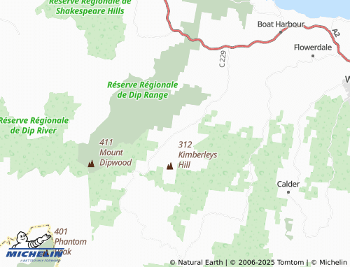MICHELIN Milabena map - ViaMichelin