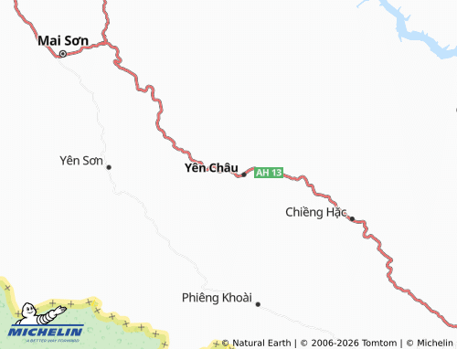 Mapa MICHELIN Viêng Lán - ViaMichelin