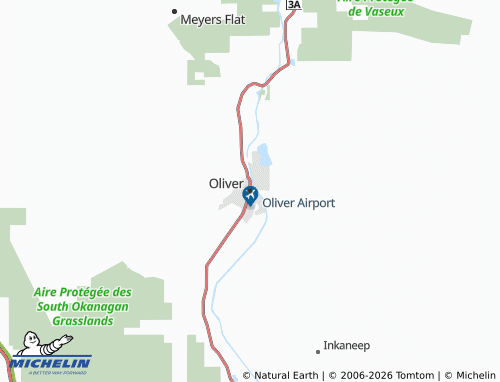 Carte MICHELIN Oliver - ViaMichelin