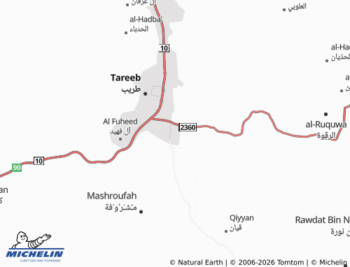 MICHELIN-Landkarte al-Fakhiriya - ViaMichelin