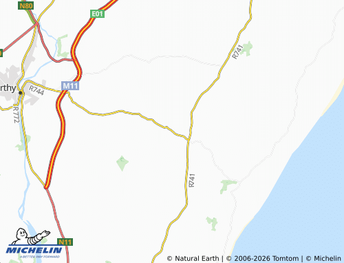 Mappa MICHELIN The Ballagh - ViaMichelin