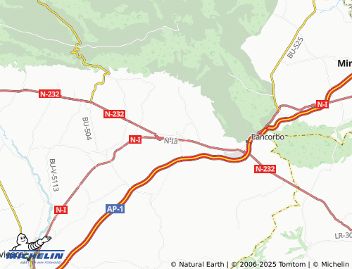 MICHELIN Santa María Ribarredonda map - ViaMichelin