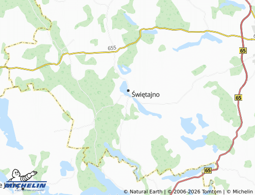 MICHELIN Sulejki map - ViaMichelin