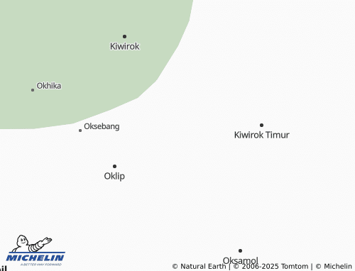 MICHELIN Oketur map - ViaMichelin