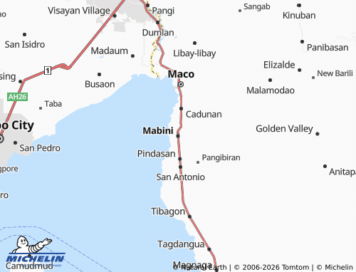 MICHELIN Mabini map - ViaMichelin