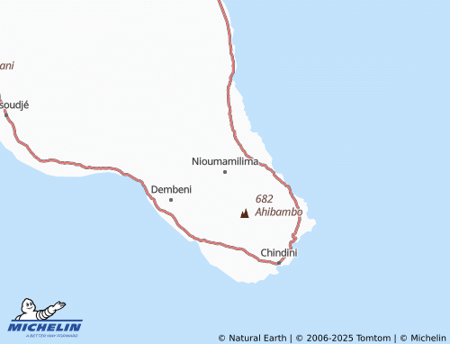 MICHELIN Nioumamilima map - ViaMichelin