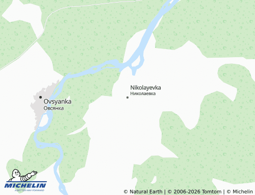 MICHELIN-Landkarte Nikolayevka - ViaMichelin