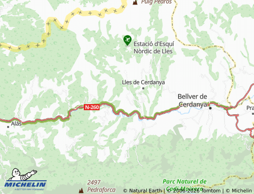 MICHELIN Músser map - ViaMichelin