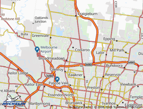 Mapa MICHELIN Dallas - ViaMichelin