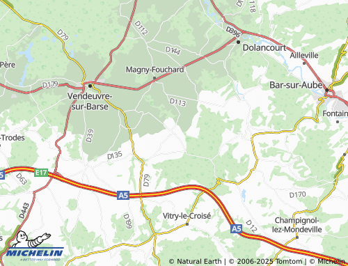 MICHELIN Montmartin-le-Haut map - ViaMichelin