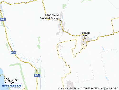 Mapa MICHELIN Lizynka - ViaMichelin