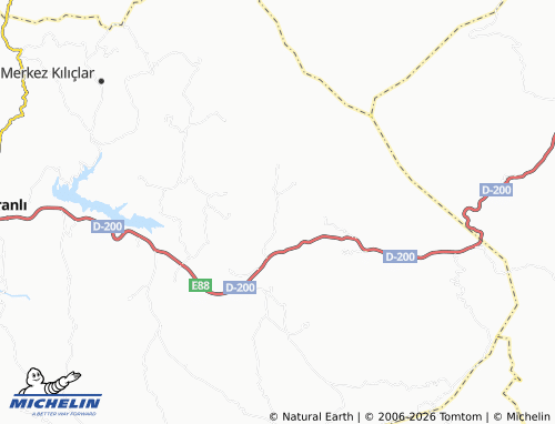 Mappa MICHELIN Karataş - ViaMichelin