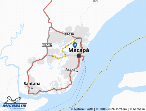 Mapa MICHELIN Santa Rita - ViaMichelin