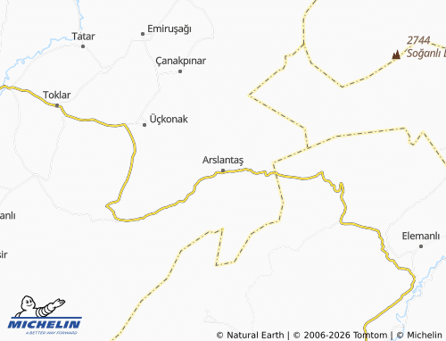 MICHELIN Arslantaş map - ViaMichelin