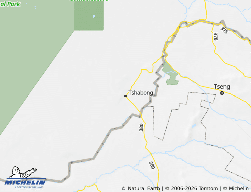 MICHELIN Kgalagadi map - ViaMichelin