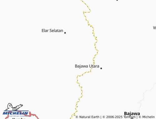MICHELIN Nanga Meje map - ViaMichelin