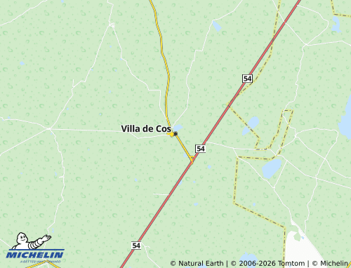 Kaart MICHELIN Villa de Cos - ViaMichelin