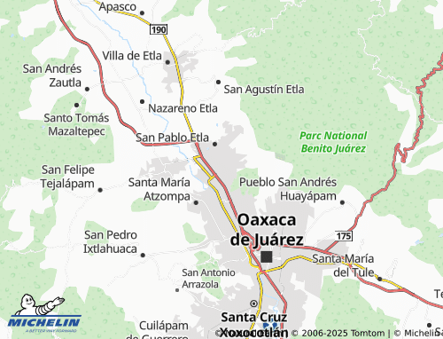 Carte MICHELIN Reforestación - ViaMichelin