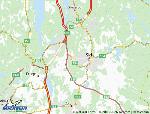 Mappa MICHELIN Solbergskogen - ViaMichelin