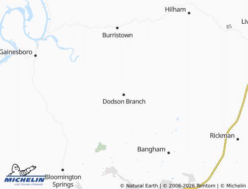 Carte MICHELIN Dodson Branch - ViaMichelin
