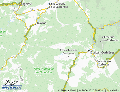 Mappa MICHELIN Albas - ViaMichelin
