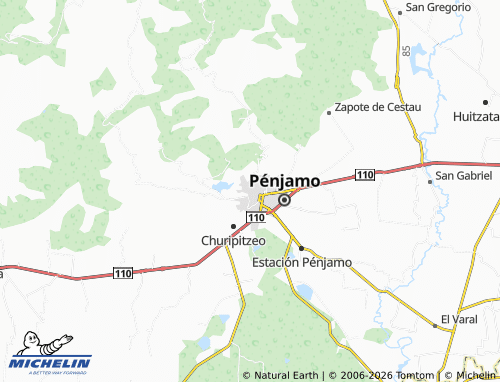 Mappa MICHELIN Cruz Verde - ViaMichelin