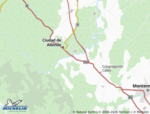 Mappa MICHELIN Loma Prieta - ViaMichelin