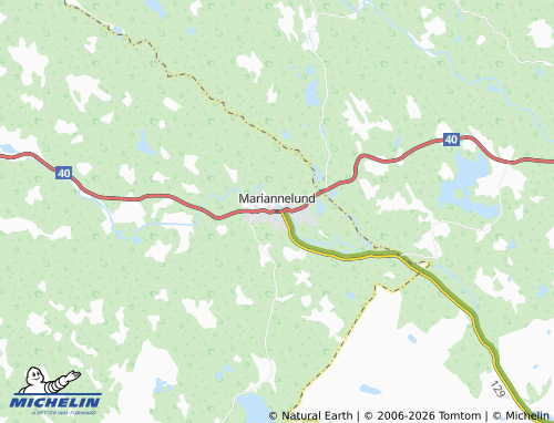 Carte MICHELIN Mariannelund - ViaMichelin