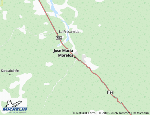 Mappa MICHELIN José María Morelos - ViaMichelin