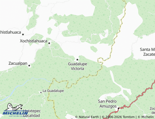 Mappa MICHELIN Guadalupe Victoria - ViaMichelin