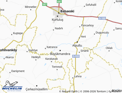 MICHELIN Şamdani map - ViaMichelin