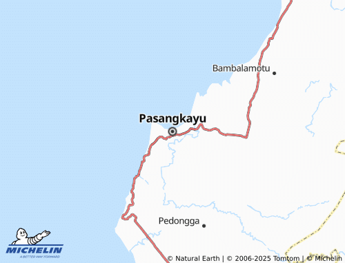 MICHELIN Pasangkayu map - ViaMichelin