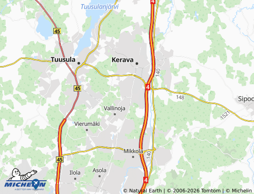MICHELIN-Landkarte Savio - ViaMichelin