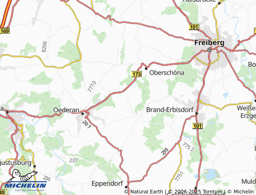 MICHELIN Kirchbach map - ViaMichelin