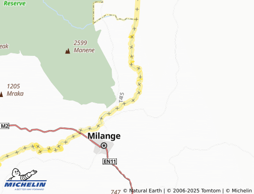 MICHELIN Monda map - ViaMichelin