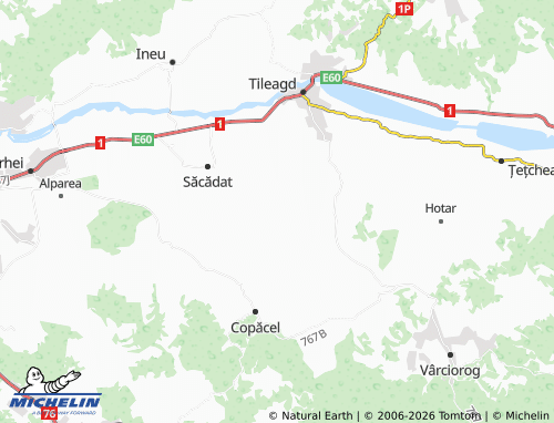 Mappa MICHELIN Borșa - ViaMichelin