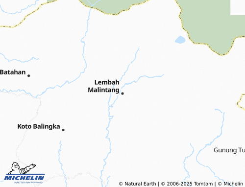 MICHELIN Lembah Malintang map - ViaMichelin