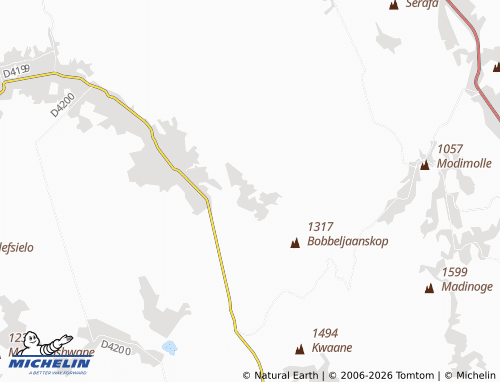 Kaart MICHELIN Marathameng - ViaMichelin
