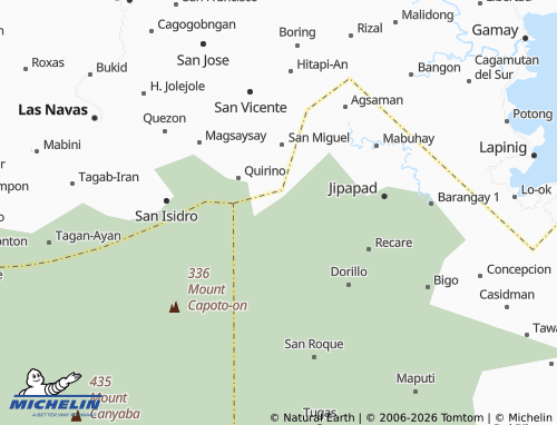 MICHELIN Cagmanaba map - ViaMichelin
