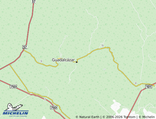 MICHELIN San Pedro map - ViaMichelin