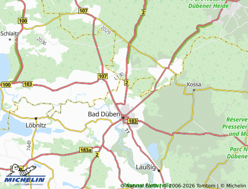 MICHELIN Hammermühle map - ViaMichelin