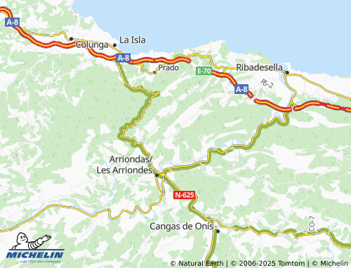 MICHELIN Las Coronas map - ViaMichelin
