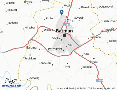 Carte MICHELIN İluh - ViaMichelin