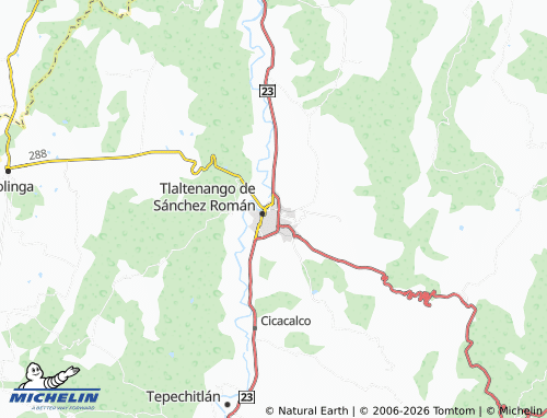 MICHELIN Alto map - ViaMichelin