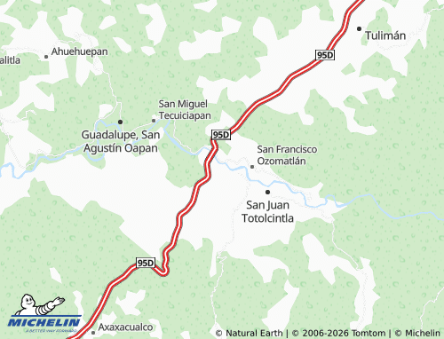 Kaart MICHELIN Tula del Río - ViaMichelin