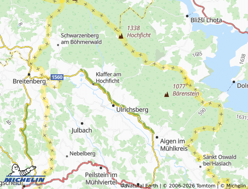 MICHELIN Hintenberg map - ViaMichelin
