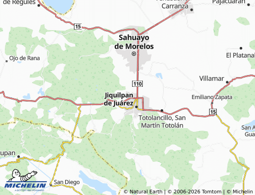 Mappa MICHELIN La Cañada - ViaMichelin