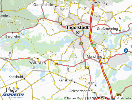 MICHELIN Knoglersfreude map - ViaMichelin