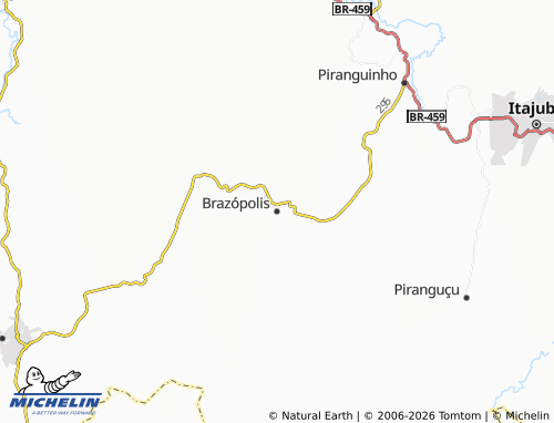 Mappa MICHELIN Brazópolis - ViaMichelin