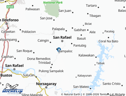 MICHELIN Diliman 1 map - ViaMichelin